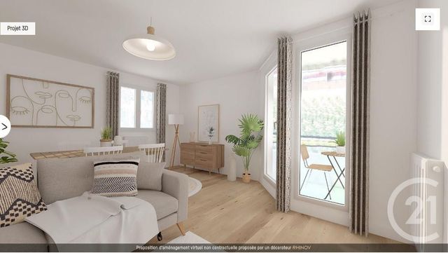 Appartement F4 à vendre - 4 pièces - 68.0 m2 - NANTERRE - 92 - ILE-DE-FRANCE - Century 21 Mémento